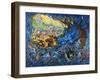 In Search of the Blue Dragon-Bill Bell-Framed Giclee Print