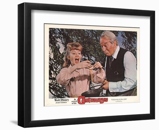 In Search of the Castaways, 1962-null-Framed Art Print