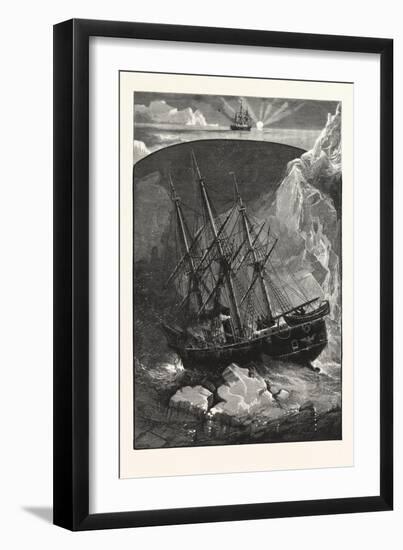 In Search of the North Pole-null-Framed Giclee Print