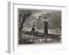 In Search of Water Lilies-null-Framed Giclee Print