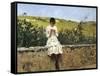 In Settignano Hills-Telemaco Signorini-Framed Stretched Canvas