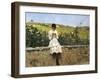 In Settignano Hills-Telemaco Signorini-Framed Giclee Print