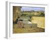 In Shadow of Villa-Silvestro Lega-Framed Giclee Print