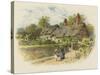 In Shakspere's Land, Anne Hathaway's Cottage at Shottery, Stratford-On-Avon-William Stephen Coleman-Stretched Canvas