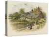 In Shakspere's Land, Anne Hathaway's Cottage at Shottery, Stratford-On-Avon-William Stephen Coleman-Stretched Canvas