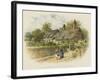 In Shakspere's Land, Anne Hathaway's Cottage at Shottery, Stratford-On-Avon-William Stephen Coleman-Framed Giclee Print