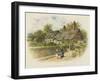 In Shakspere's Land, Anne Hathaway's Cottage at Shottery, Stratford-On-Avon-William Stephen Coleman-Framed Giclee Print