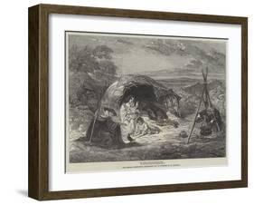 In Sheltry Nooks and Hollow Ways, We Cheerily Pass Our Summer Days-Frederick Goodall-Framed Giclee Print