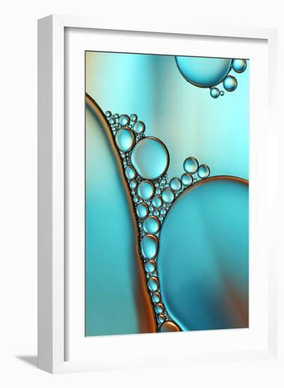 In Shimmering Turquoise-Heidi Westum-Framed Photographic Print