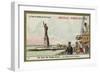 In Sight of New York - the Statue of Liberty-null-Framed Giclee Print