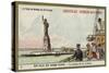 In Sight of New York - the Statue of Liberty-null-Stretched Canvas