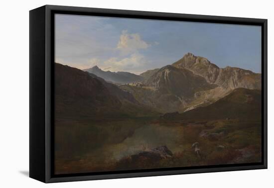 In Snowdonia-Sidney Richard Percy-Framed Stretched Canvas