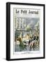In Spain, Riots Break Out in Barcelona, 1901-null-Framed Giclee Print