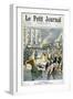 In Spain, Riots Break Out in Barcelona, 1901-null-Framed Giclee Print