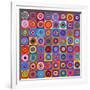 In Square Circle 64 after Kandinsky, 2012-David Newton-Framed Giclee Print