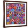 In Square Circle 64 after Kandinsky, 2012-David Newton-Framed Giclee Print