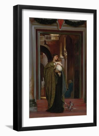 In St Mark's-Frederic Leighton-Framed Premium Giclee Print