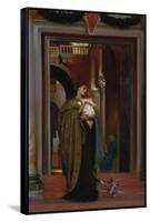 In St Mark's-Frederic Leighton-Framed Stretched Canvas