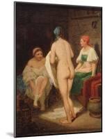 In Steam Bath, End 1820S-Alexei Gavrilovich Venetsianov-Mounted Giclee Print