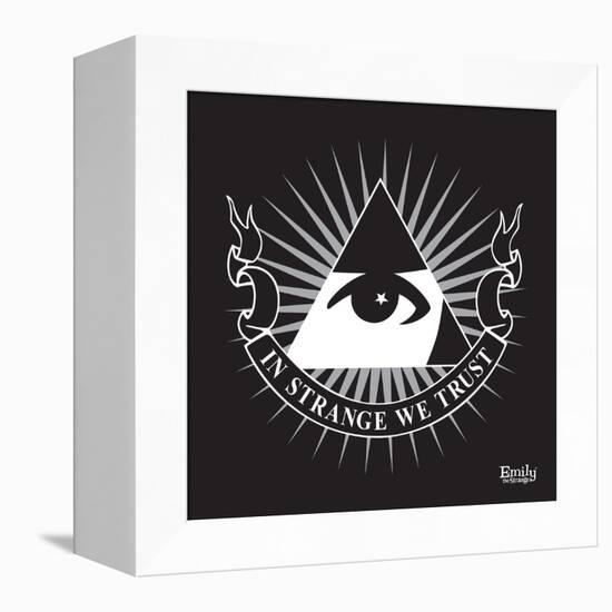 In Strange We Trust-Emily the Strange-Framed Stretched Canvas