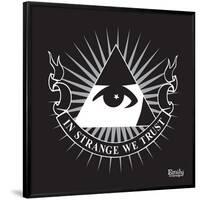 In Strange We Trust-Emily the Strange-Framed Poster