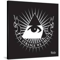 In Strange We Trust-Emily the Strange-Stretched Canvas