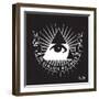 In Strange We Trust-Emily the Strange-Framed Premium Giclee Print