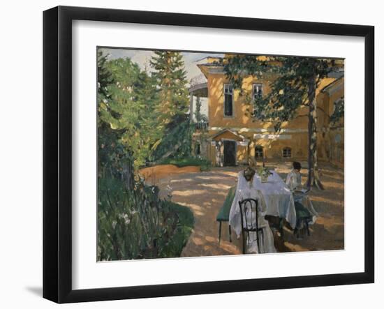 In Summer, 1909-Sergei Arsenyevich Vinogradov-Framed Giclee Print