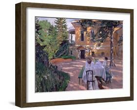 In Summer, 1909-Sergei Arsenevich Vinogradov-Framed Giclee Print