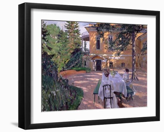 In Summer, 1909-Sergei Arsenevich Vinogradov-Framed Giclee Print