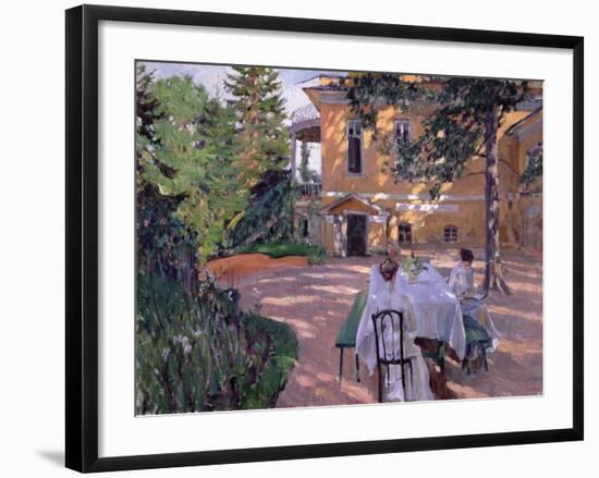 In Summer, 1909-Sergei Arsenevich Vinogradov-Framed Giclee Print