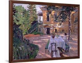 In Summer, 1909-Sergei Arsenevich Vinogradov-Framed Giclee Print