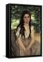 In Summer (Lise or the Gypsy)-Pierre-Auguste Renoir-Framed Stretched Canvas