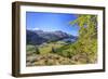 In Summer the Engadine Valley Becomes a Paradise for Mountain Lovers with Larch Forests-Roberto Moiola-Framed Photographic Print