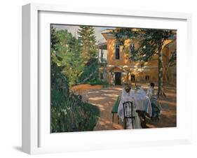 In Summer-Sergei Arsenyevich Vinogradov-Framed Giclee Print