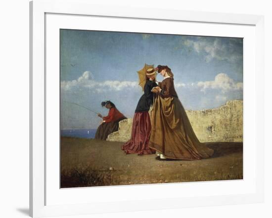 In Sun, 1866-Vincenzo Cabianca-Framed Giclee Print