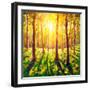 In Sun Forest-Valery Rybakow-Framed Art Print