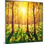 In Sun Forest-Valery Rybakow-Mounted Art Print