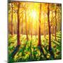 In Sun Forest-Valery Rybakow-Mounted Art Print