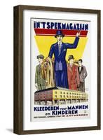 In't Spekmagazijn Poster-null-Framed Giclee Print