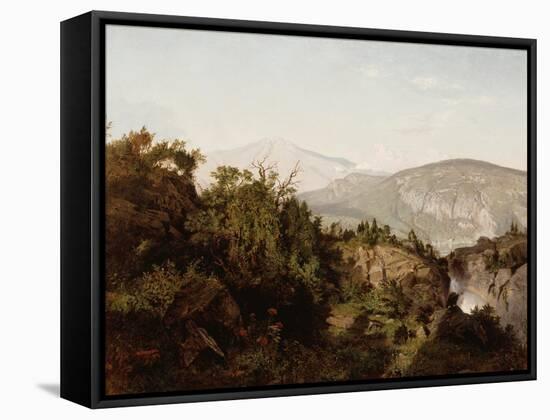 In the Adirondack Mountains, 1857-William Trost Richards-Framed Stretched Canvas