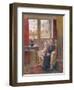 In the Armchair by the Window-Joyce Haddon-Framed Giclee Print