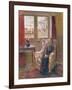 In the Armchair by the Window-Joyce Haddon-Framed Giclee Print