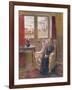 In the Armchair by the Window-Joyce Haddon-Framed Giclee Print