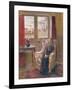 In the Armchair by the Window-Joyce Haddon-Framed Giclee Print