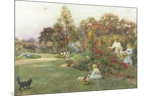 In the Artist's Garden, Yapton, Sussex-Thomas J. Lloyd-Mounted Giclee Print