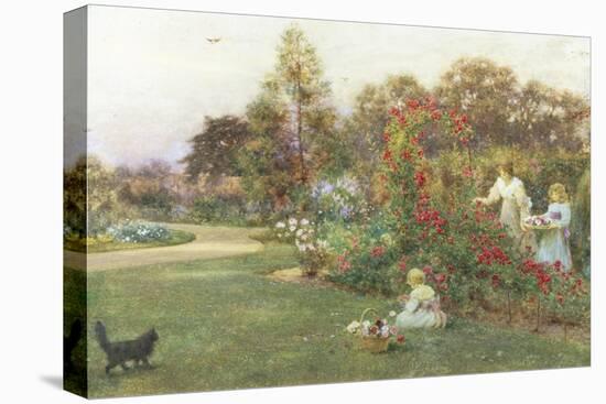 In the Artist's Garden, Yapton, Sussex-Thomas J. Lloyd-Stretched Canvas