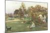 In the Artist's Garden, Yapton, Sussex-Thomas J. Lloyd-Mounted Giclee Print