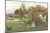 In the Artist's Garden, Yapton, Sussex-Thomas J. Lloyd-Mounted Giclee Print