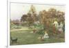 In the Artist's Garden, Yapton, Sussex-Thomas J. Lloyd-Framed Giclee Print